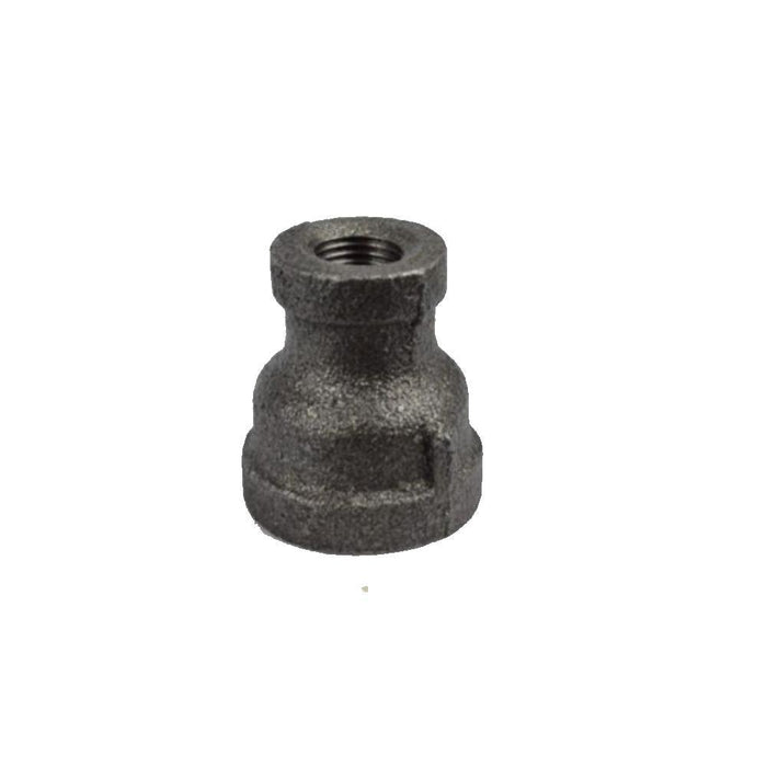 M-119FE - 1/2 X 3/8 BLK RED CLPG - American Copper & Brass - USD Products MALLEABLE FITTINGS