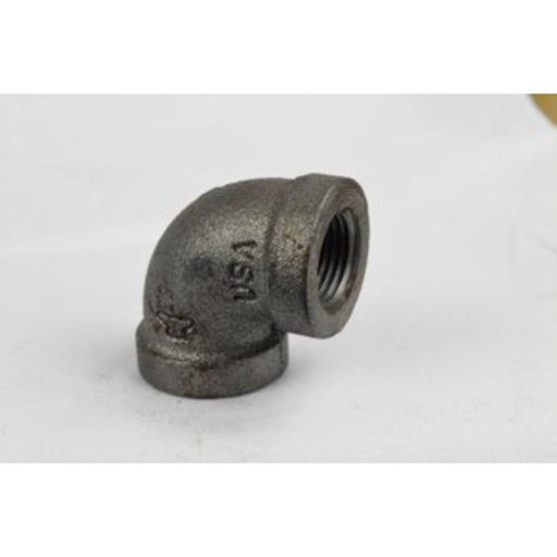 MD-100E - 3/8" DOMESTIC BLACK MALLEABLE IRON 90 ELBOW-USA - American Copper & Brass - ASC ENGINEERED SOLUTIONS LLC DOMESTIC MALLEABLE