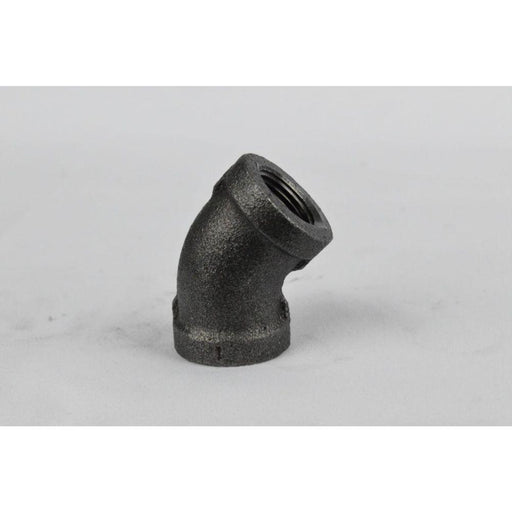 MD-125Q - 1-1/4" BLACK MALLEABLE IRON 45 ELBOW-ANVIL USA - American Copper & Brass - ASC ENGINEERED SOLUTIONS LLC DOMESTIC MALLEABLE