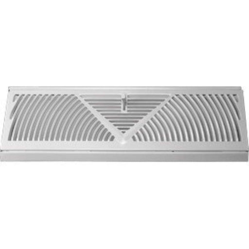 MFB15W - 15" WHITE PERIMETER BASEBOARD DIFFUSER GRILLE - American Copper & Brass - BEHLER-YOUNG CO DUCTWORK- B VENT