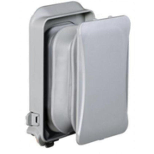 ML400G - FLAT IN-USE COVER VERT - American Copper & Brass - HUBBELL ELECTRICAL SYSTEMS ELECTRICAL BOXES AND COVERS