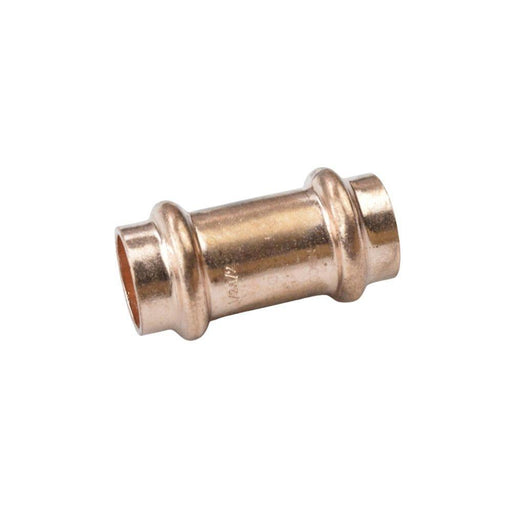PC600DS-R - PC600DS-11/2 NIBCO 1-1/2" Copper Coupling with Stop-Press - American Copper & Brass - NIBCO INC PRESS FITTINGS