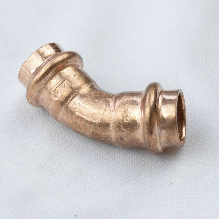 PC606-K - 3/4" Press Copper Elbow - 45 Degree - American Copper & Brass - NIBCOPV191 PRESS FITTINGS