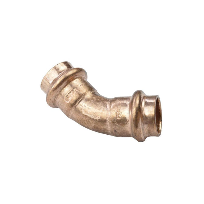 PC606-Q - PC606-11/4 NIBCO 1-1/4" Copper 45 Elbow-Press - American Copper & Brass - NIBCO INC PRESS FITTINGS