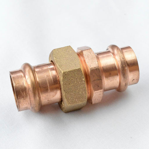 PC633-F - NIBCO PC633 1/2" P x P Copper Union - Wrot - American Copper & Brass - NIBCOPV191 PRESS FITTINGS