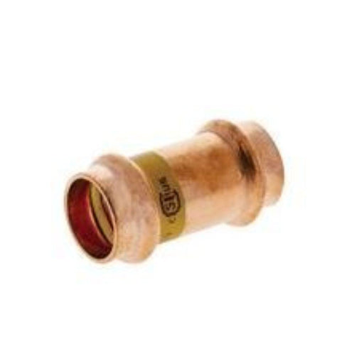 PCH600DS-F - NIBCO PCH600-DS 1/2" P X P Copper Coupling, Wrot - American Copper & Brass - NIBCO INC PRESSG FITTINGS