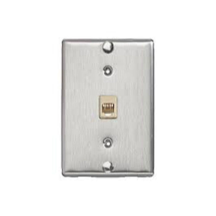 PJWFDW - FLUSH PHONE WALL JACK - American Copper & Brass - ORGILLI148 HARDWARE ITEMS