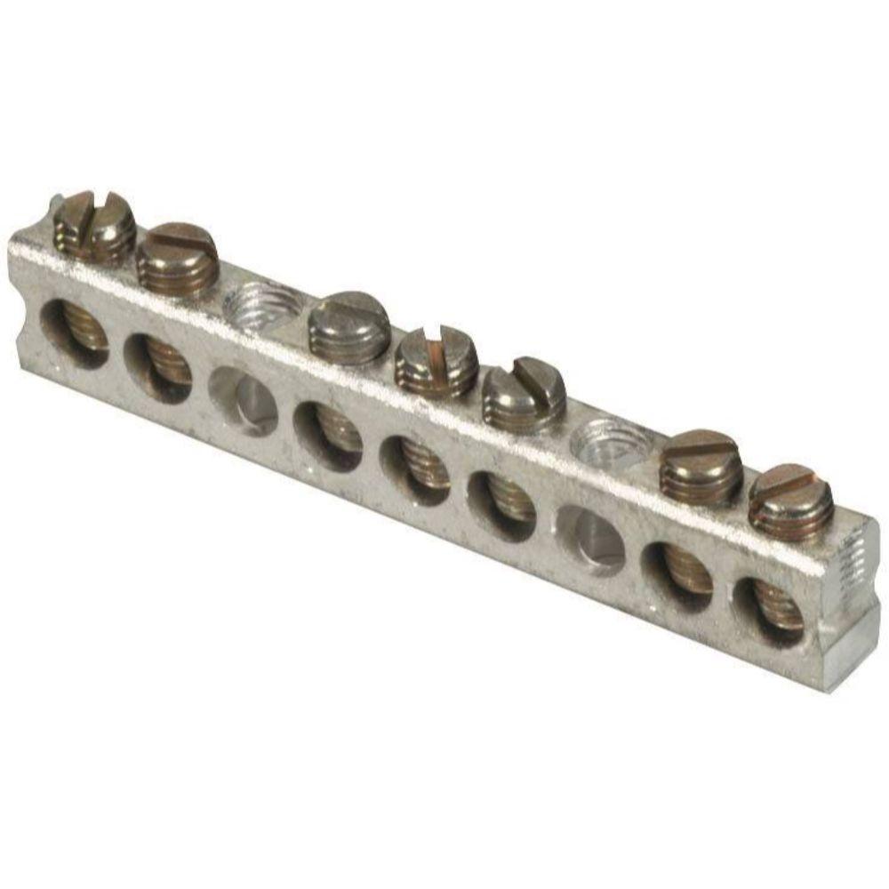 SQUARE-D GROUNDING BAR KIT-9 TERMINAL — American Copper & Brass