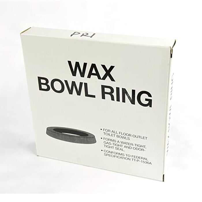 PR2 - Wax Bowl Ring with Horn Plain Box - American Copper & Brass - BLACK SWAN MANUFACTURING TOILET SUPPLIES
