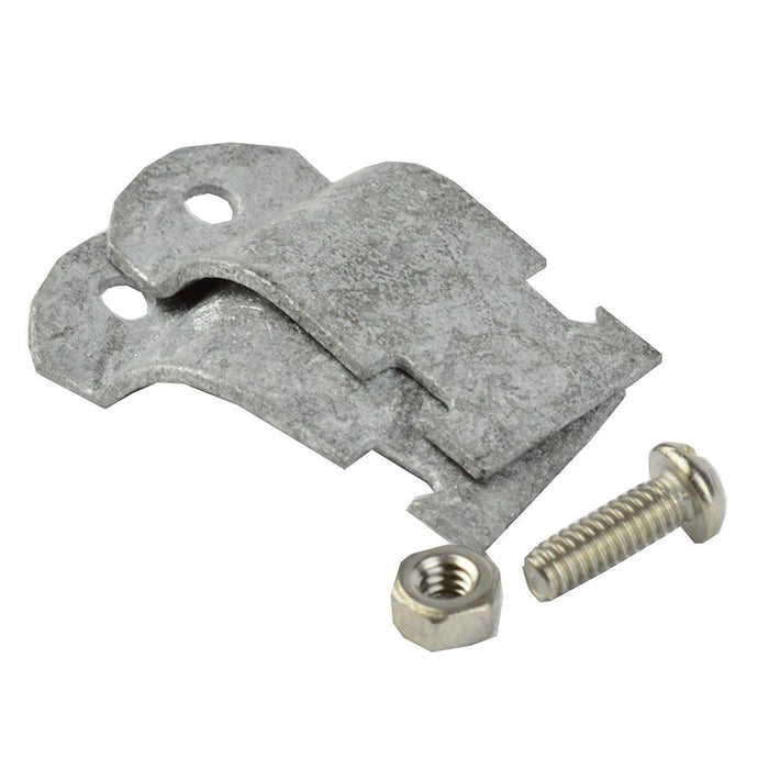 PS1100114G - PS1100114EG Everflow 1-1/4" Pipe Clamp-Galvanized - American Copper & Brass - EVERFLOW SUPPLIES INC STRUT FITTINGS