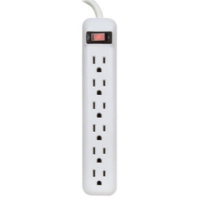 6 Plug 6 OUTLET POWER STRIP — American Copper & Brass