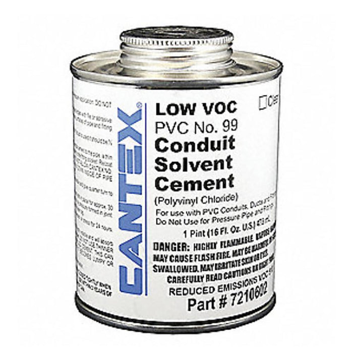 PVC1PT - CEMC10 Kraloy Conduit Solvent Cement, 1 Pint (473 ML) - American Copper & Brass - MULTI FITTINGS-KRALOY CONDUIT