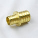 PXC33 - EPCP0012-NL Everflow 1/2" Brass PEX BARB Coupling - American Copper & Brass - EVERFLOW SUPPLIES INC PEX FITTINGS