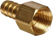 PXNS43BT - EPFA3412-NL Everflow 3/4" BARB X 1/2" FIP Brass Adapter - American Copper & Brass - EVERFLOW SUPPLIES INC PEX FITTINGS