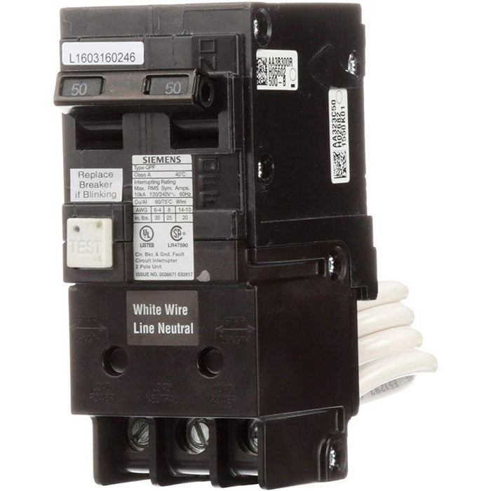 QF250A - 2P 250A GFCI - American Copper & Brass - SIEMENS INDUSTRY, INC POWER DISTRIBUTION AND ACCESSORIES