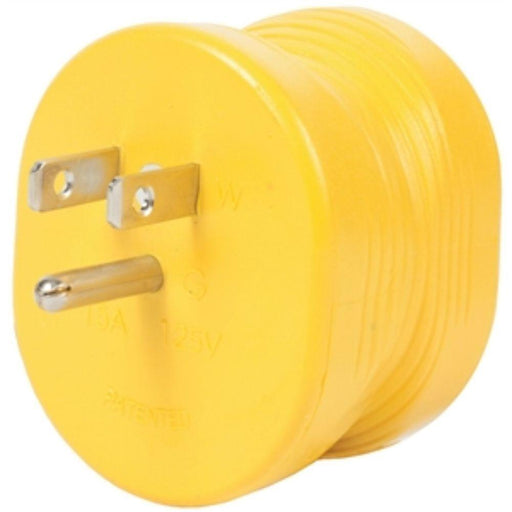 RV-307C - 15 AMP R.V. OUTLET ADAPTER - American Copper & Brass - ORGILL INC WIRING DEVICES