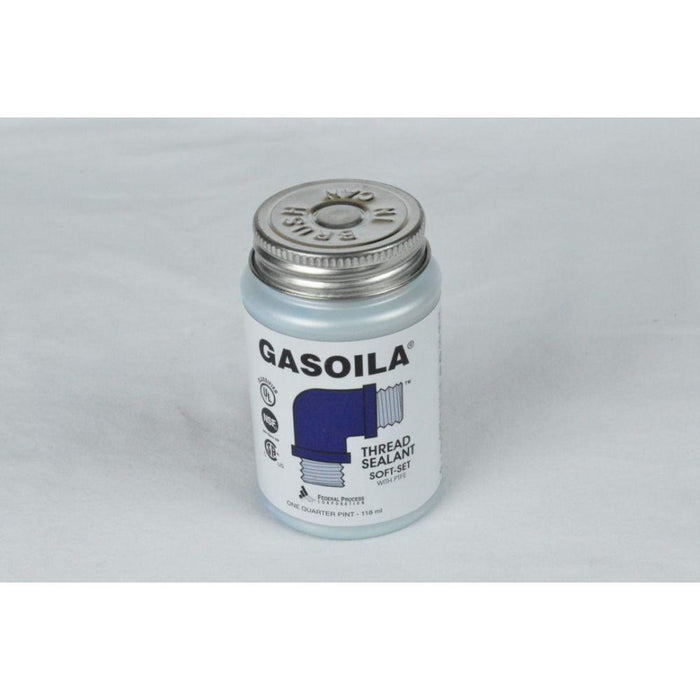 4 OZ. GASOILA SOFT-SET PIPE THREAD SEALENT WITH PTFE PASTE, NON-TOXIC