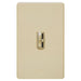 TGCL153PHIV - IVORY LUTRON TOGGLE 3W & - American Copper & Brass - ORGILL INC WIRING DEVICES