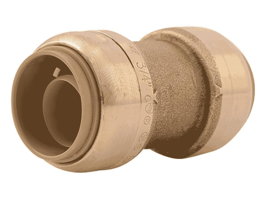 EZ-FLO 1-1/4-in x 1/2-in Compression Coupling Fitting in the Brass