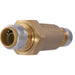 U2008 - U2008-0000LF RWC SharkBite Check Valve, 1/2" SharkBite x 1/2" SharkBite - American Copper & Brass - SHARKBITE SHARKBITE