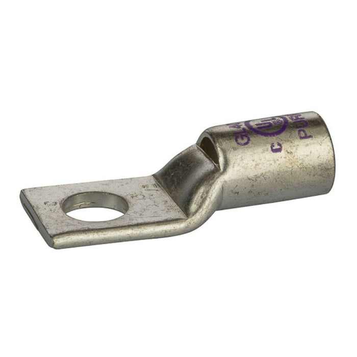 YA28L - 4/0 COMPRESSION LUG 1/2" BOLT HOLE - American Copper & Brass - NSI INDUSTRIES LLC WIRE GROUNDING, CONNECTING, AND WIRE MARKING