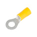 YRT1214 - YELLOW 12-10 AWG RING TERMINAL - American Copper & Brass - ORGILL INC WIRE GROUNDING, CONNECTING, AND WIRE MARKING