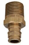 EPXA33BT - WPMA0012-NL Everflow 1/2" F1960 X 1/2" MIP Adapter Brass - American Copper & Brass - EVERFLOW SUPPLIES INC Inventory Blowout