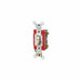 1221-2I - 1221-2I Leviton 20 Amp, 120/277 Volt, Toggle Single-Pole AC Quiet Switch, Extra Heavy Duty Spec Grade, Self Grounding, Back & Side Wired - Ivory - American Copper & Brass - LEVITON INC WIRING DEVICES