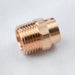 204-M - CCMA0100 Everflow 1" Wrot Copper Male Adapter - American Copper & Brass - EVERFLOW SUPPLIES INC IMPORT SWEAT FITTINGS