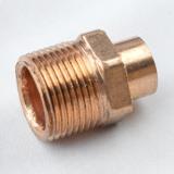 CCMA0121 Everflow 1/2" X 3/8" Wrot Copper Reducing Male Adapter