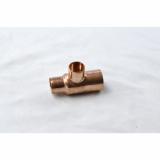 211RR-KFF - CCRT0340 Everflow 3/4" X 1/2" X 1/2" Wrot Copper Reducing Tee - American Copper & Brass - EVERFLOW SUPPLIES INC IMPORT SWEAT FITTINGS