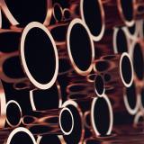 2M20 - 2" Type M Copper Pipe - 20' Hard - American Copper & Brass - CAMBRIDGE-LEE IND LLC COPPER TUBE