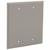51731 - 1G WHITE BLANK COVER - American Copper & Brass - HUBBELL ELECTRICAL PRODUCTS ELECTRICAL BOXES AND COVERS