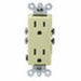 5325I - 5325I Leviton 15 Amp Decora Duplex Outlet - Ivory - American Copper & Brass - LEVITON INC WIRING DEVICES