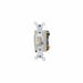 545042I - 54504-2I Leviton 15 Amp, 120/277 Volt, Toggle Framed 4-Way AC Quiet Switch, Commercial Spec Grade, Grounding, Side Wired - Ivory - American Copper & Brass - LEVITON INC WIRING DEVICES