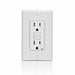 8599I - GFNT1-I Leviton 15 Amp, 125 Volt Receptacle/Outlet, 20 Amp Feed-Through, Self-test - Ivory - American Copper & Brass - LEVITON INC WIRING DEVICES