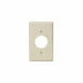 86004 - 86004 Leviton 1-Gang Single 1.406 Inch Hole Device Receptacle Wallplate, Standard Size, Thermoset, Device Mount - Ivory - American Copper & Brass - LEVITON INC ELECTRICAL BOXES AND COVERS