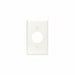 88004 - 88004 Leviton 1-Gang Single 1.406 Inch Hole Device Receptacle Wallplate, Standard Size, Thermoset, Device Mount - White - American Copper & Brass - LEVITON INC ELECTRICAL BOXES AND COVERS