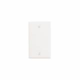 88014 - 88014 Leviton 1-Gang No Device Blank Wallplate, Standard Size, Thermoset, Box Mount - White - American Copper & Brass - LEVITON INC ELECTRICAL BOXES AND COVERS