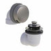 901PPPVCBN - PVC PUSH PULL BRUSHED NICKEL TUB STOP - American Copper & Brass - WATCO MANUFACTURING PLASTIC TUBULAR