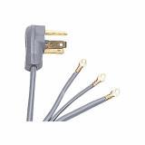9709 - W589 EMC Fasteners & Tools 3W 8 Foot Power Cord - American Copper & Brass - EMC FASTENERS & TOOLS WIRE, CORD, AND CABLE