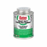 30863 OATEY PVC Heavy Duty Clear Cement, 8 oz.