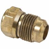 A46KK - 46-1212 United Brass 3/4" OD Flare X 3/4" FIP Brass Connector - American Copper & Brass - UNITED BRASS MFG INC DOMESTIC BRASS FLARE FITTINGS