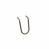 A5746C - 1X6-11PWC C & S Manufacturing Hook, Pipe, Wire, Copper Plated, 11 Gauge, 1" X 6" - American Copper & Brass - C & S MANUFACTURING CORP HANGERS