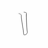 A5746S - 1X6-11PWS C & S Manufacturing Hook, Pipe, Wire, Steel, 11 Gauge, 1" X 6" - American Copper & Brass - C & S MANUFACTURING CORP HANGERS