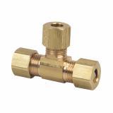 A64EEC - 64-6-6-4X BrassCraft 3/8" X 3/8" X 1/4" OD Brass Compression Tee - American Copper & Brass - BRASSCRAFT MFG CO COMPRESSION FITTINGS