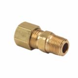 68-4-2X BrassCraft 1/4" Compression X 1/8" MIP Lead Free Reducing Male Adapter-Brass