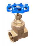 4" IPS Brass Full Pattern Gate Valve