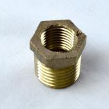 AB110MF - BRBU1002-NL Everflow 1" X 1/2" Hex Bushing-Cast Brass - American Copper & Brass - EVERFLOW SUPPLIES INC BRASS FITTINGS