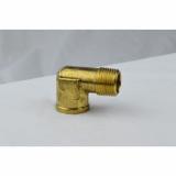 AB116M - BRSN0100-NL Everflow 1" 90° Street Elbow-Cast Brass - American Copper & Brass - EVERFLOW SUPPLIES INC BRASS FITTINGS